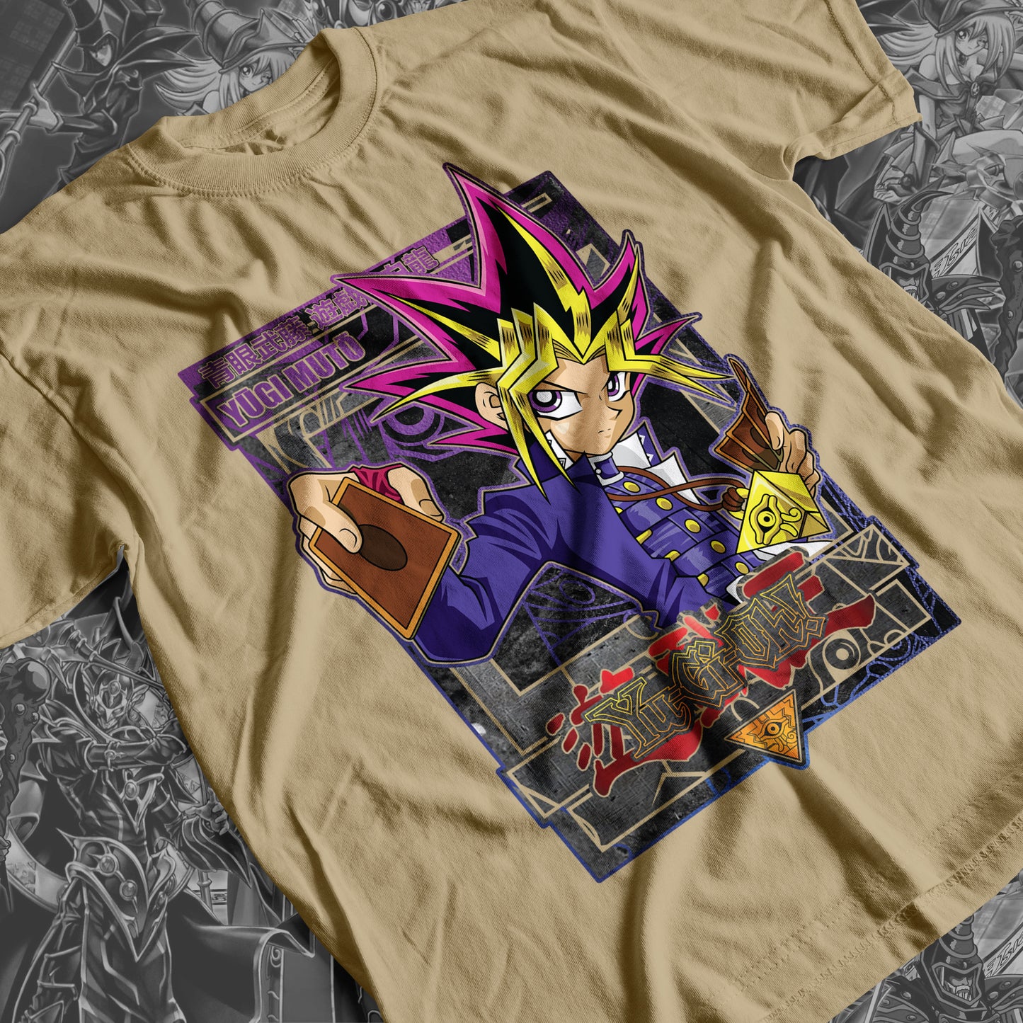 Yu-Gi-Oh! - Yugi Muto Premium Anime Design, High Quality DTF Print, 100% Cotton Shirt