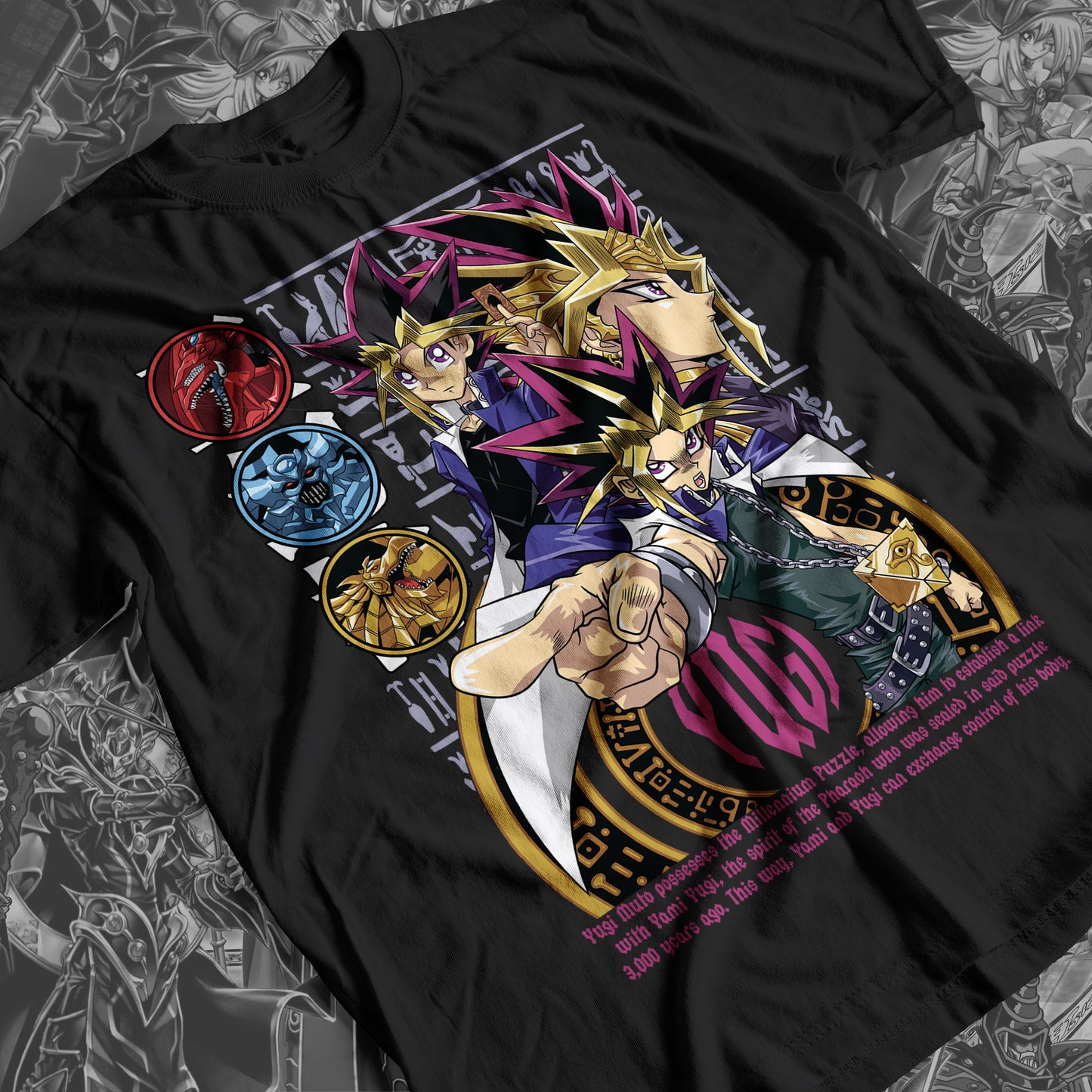 Yu-Gi-Oh! - Yugi Muto 02 Premium Anime Design, High Quality DTF Print, 100% Cotton Shirt