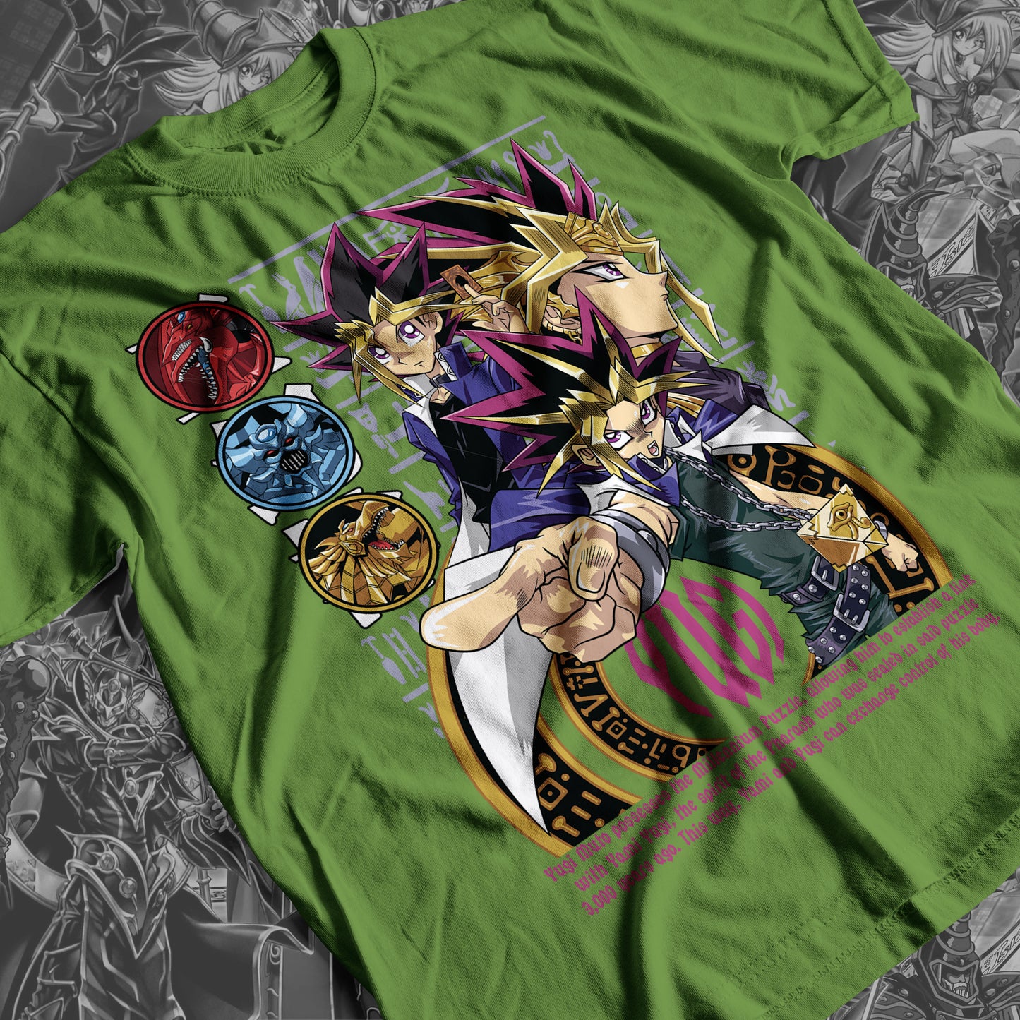 Yu-Gi-Oh! - Yugi Muto 02 Premium Anime Design, High Quality DTF Print, 100% Cotton Shirt