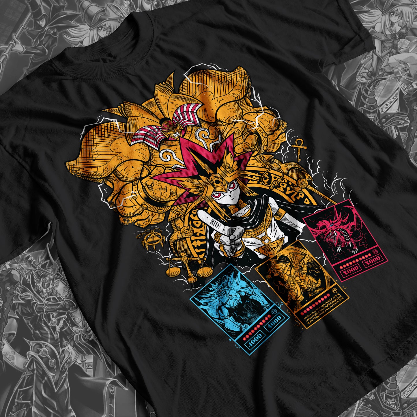 Yu-Gi-Oh! - Yugi Muto 04 Premium Anime Design, High Quality DTF Print, 100% Cotton Shirt