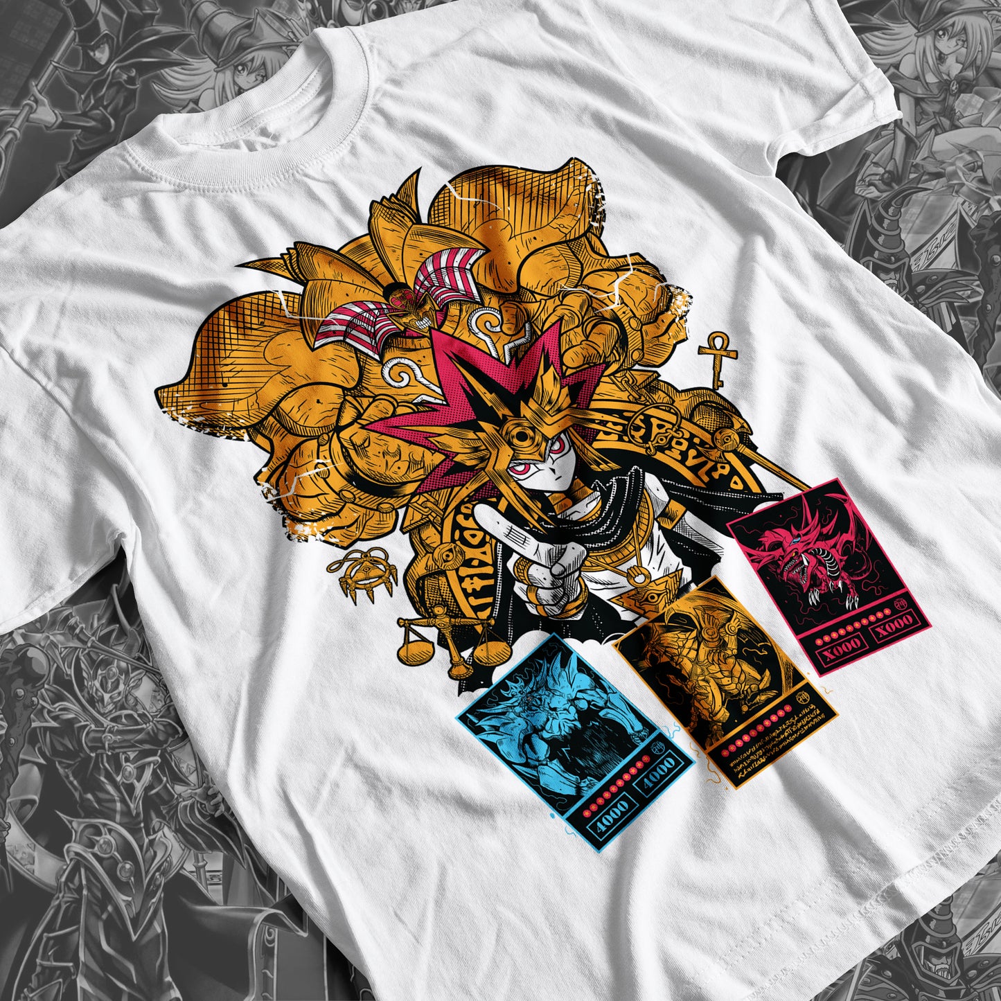 Yu-Gi-Oh! - Yugi Muto 04 Premium Anime Design, High Quality DTF Print, 100% Cotton Shirt