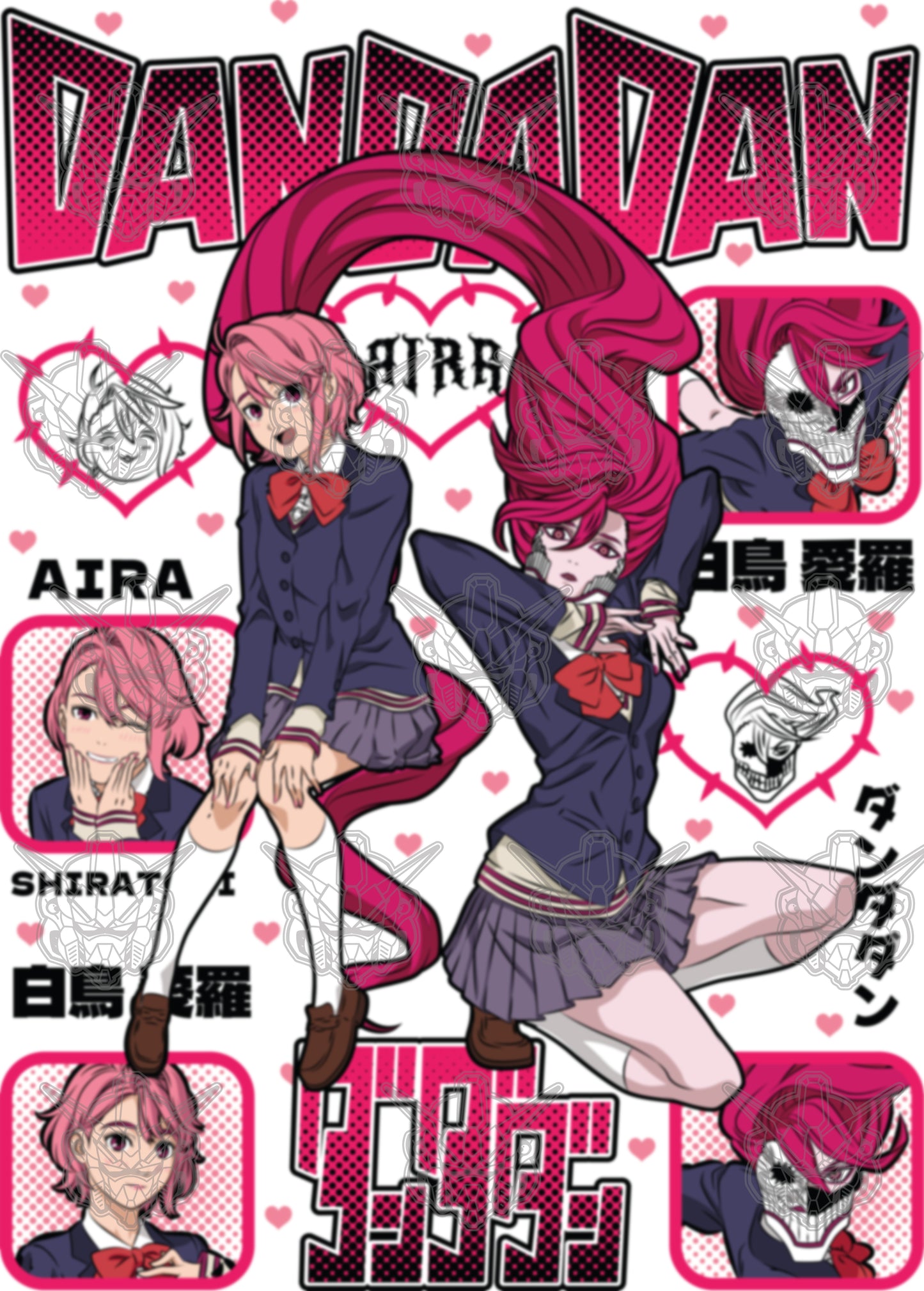 Dandadan - Aira 01  Premium Anime Design, High Quality DTF Print, 100% Cotton Shirt