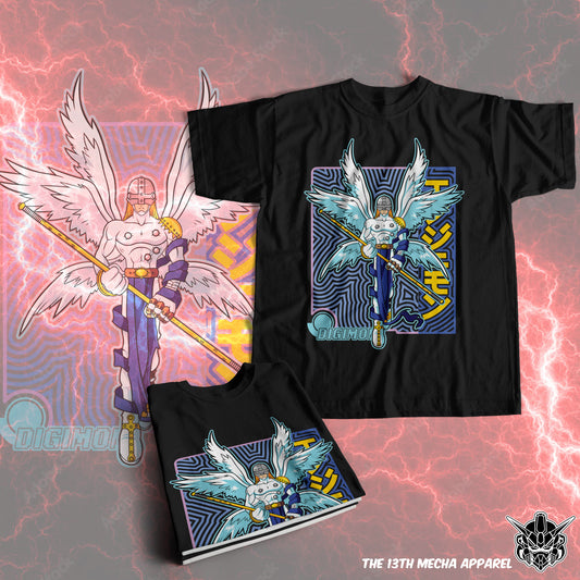 Digimon: Angewomon 02 Premium Anime Design, High Quality DTF Print, 100% Cotton Shirt