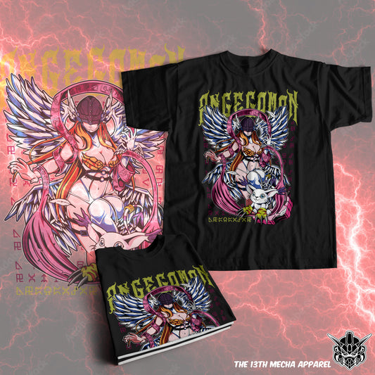 Digimon: Angewomon 01 Premium Anime Design, High Quality DTF Print, 100% Cotton Shirt