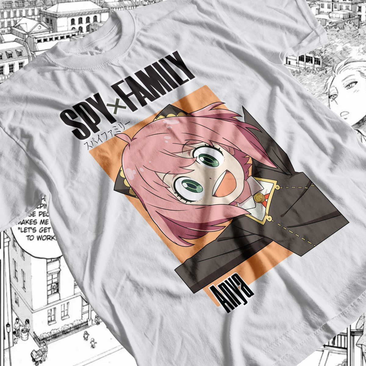 Spy x Family - Anya 11 Premium Anime Design, High Quality DTF Print, 100% Cotton Shirt
