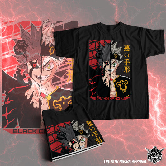 Black Clover - Asta-Liebe 01  Premium Anime Design, High Quality DTF Print, 100% Cotton Shirt