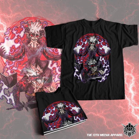 Black Clover - Asta-Liebe 02  Premium Anime Design, High Quality DTF Print, 100% Cotton Shirt