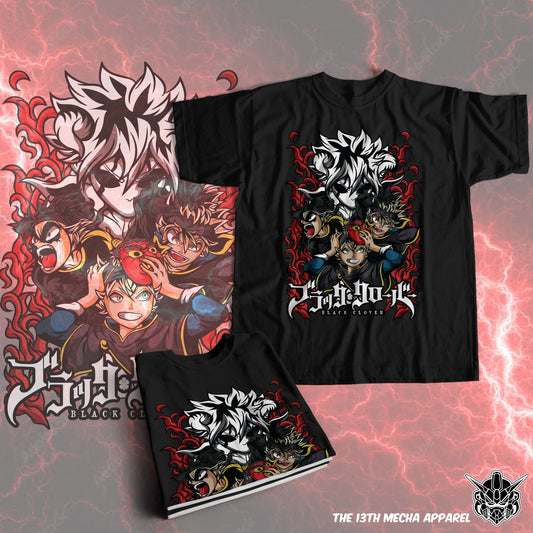 Black Clover Asta - Liebe 03  Premium Anime Design, High Quality DTF Print, 100% Cotton Shirt