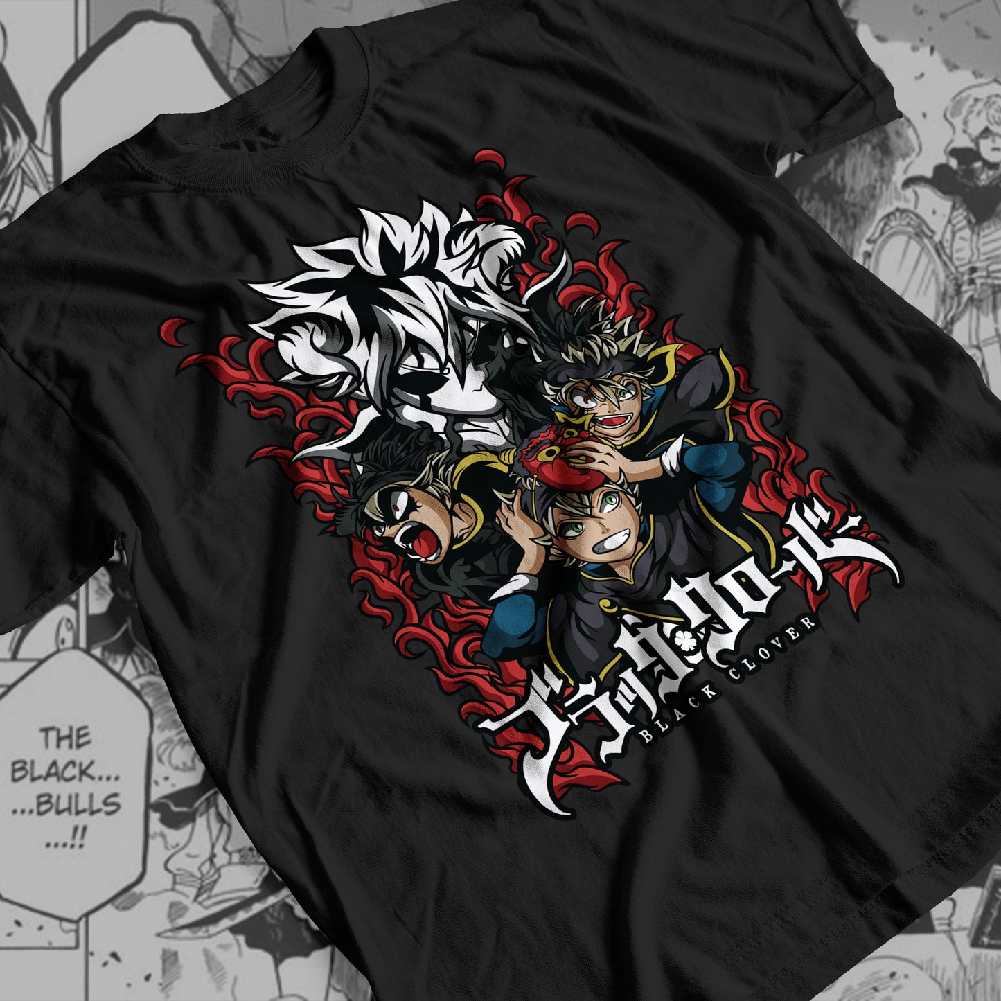 Black Clover Asta - Liebe 03  Premium Anime Design, High Quality DTF Print, 100% Cotton Shirt