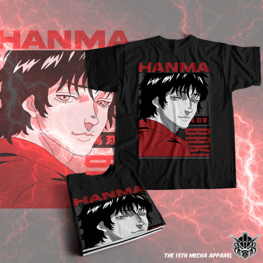 Baki the Grappler - Baki Hanma 05 Premium Anime Design, High Quality DTF Print, 100% Cotton Shirt