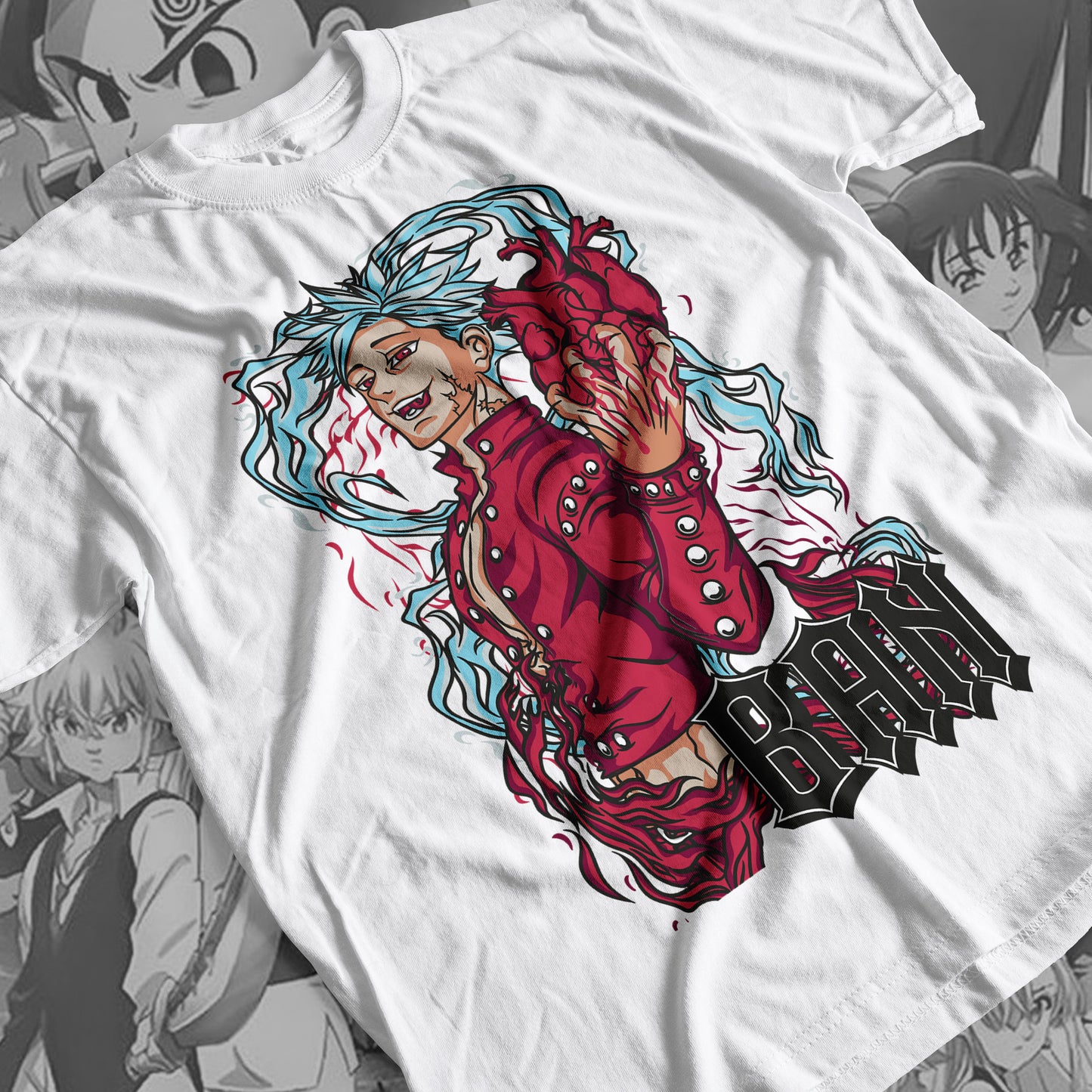 7 Deadly Sins Fox Sin of Greed - Ban 02 Premium Anime Design, High Quality DTF Print, 100% Cotton Shirt