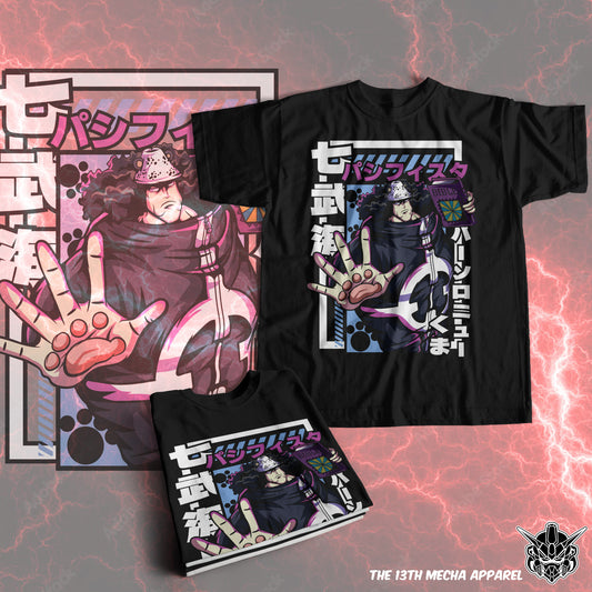 One Piece - Bartholomew  Premium Anime Design, High Quality DTF Print, 100% Cotton Shirt