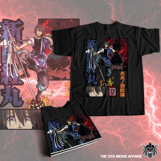 Fire Force- Benimaru Shinmon 01 Premium Anime Design, High Quality DTF Print, 100% Cotton Shirt
