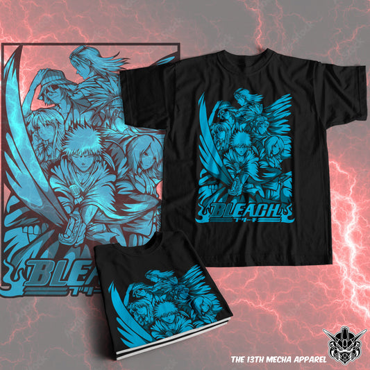 Bleach Group Premium Anime Design, High Quality DTF Print, 100% Cotton Shirt