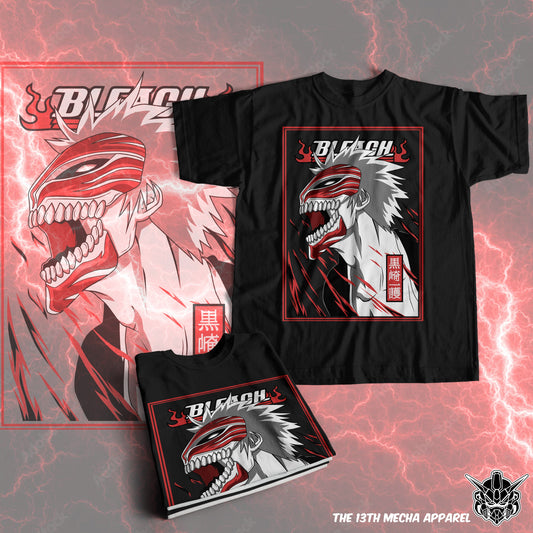 Bleach - Mask  Premium Anime Design, High Quality DTF Print, 100% Cotton Shirt