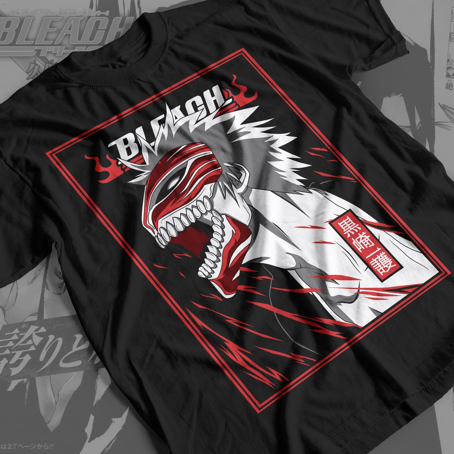 Bleach Group Premium Anime Design, High Quality DTF Print, 100% Cotton Shirt