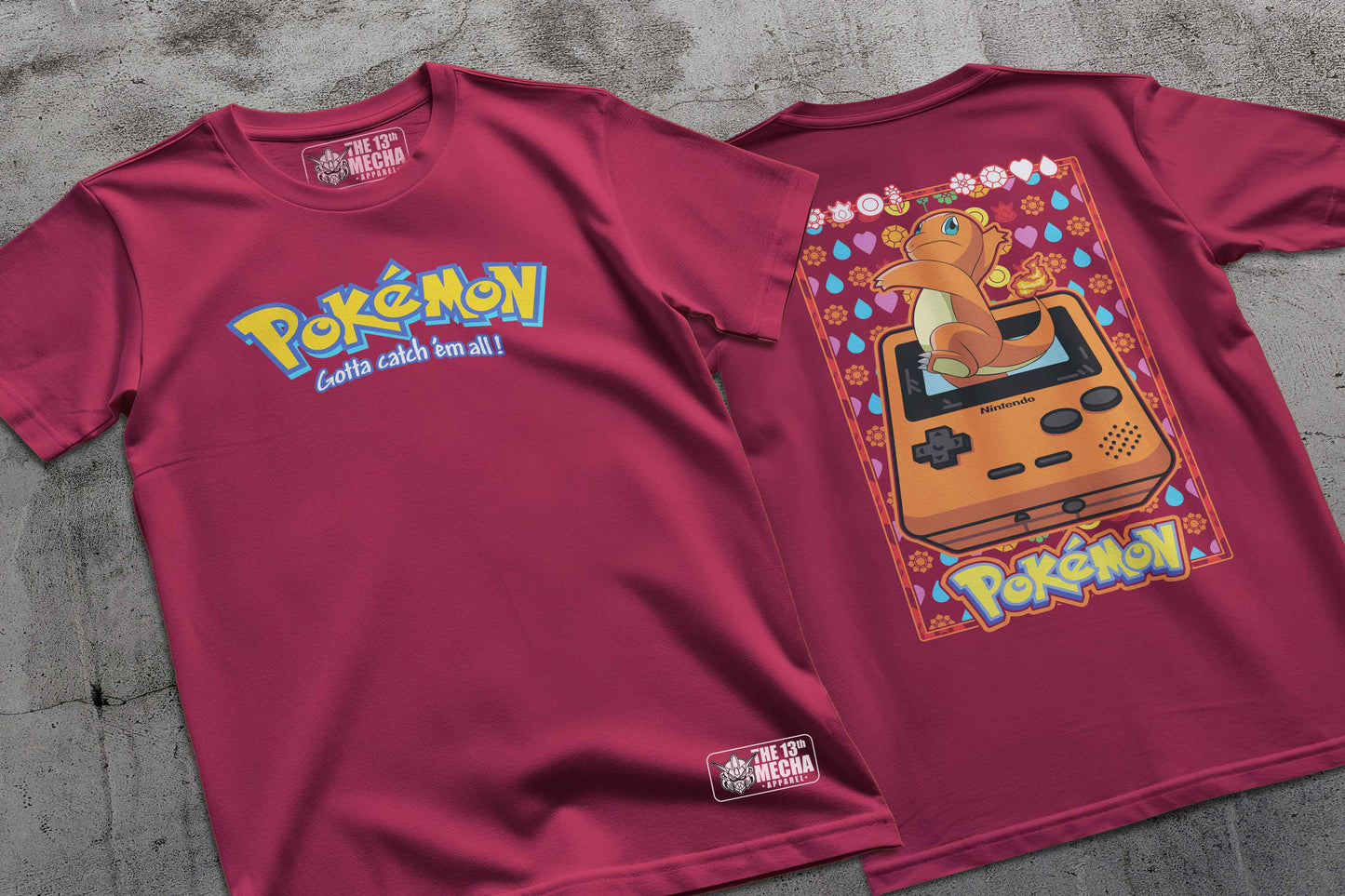 Pokemon - Charmander 02 Premium Anime Design, High Quality DTF Print, 100% Cotton Shirt