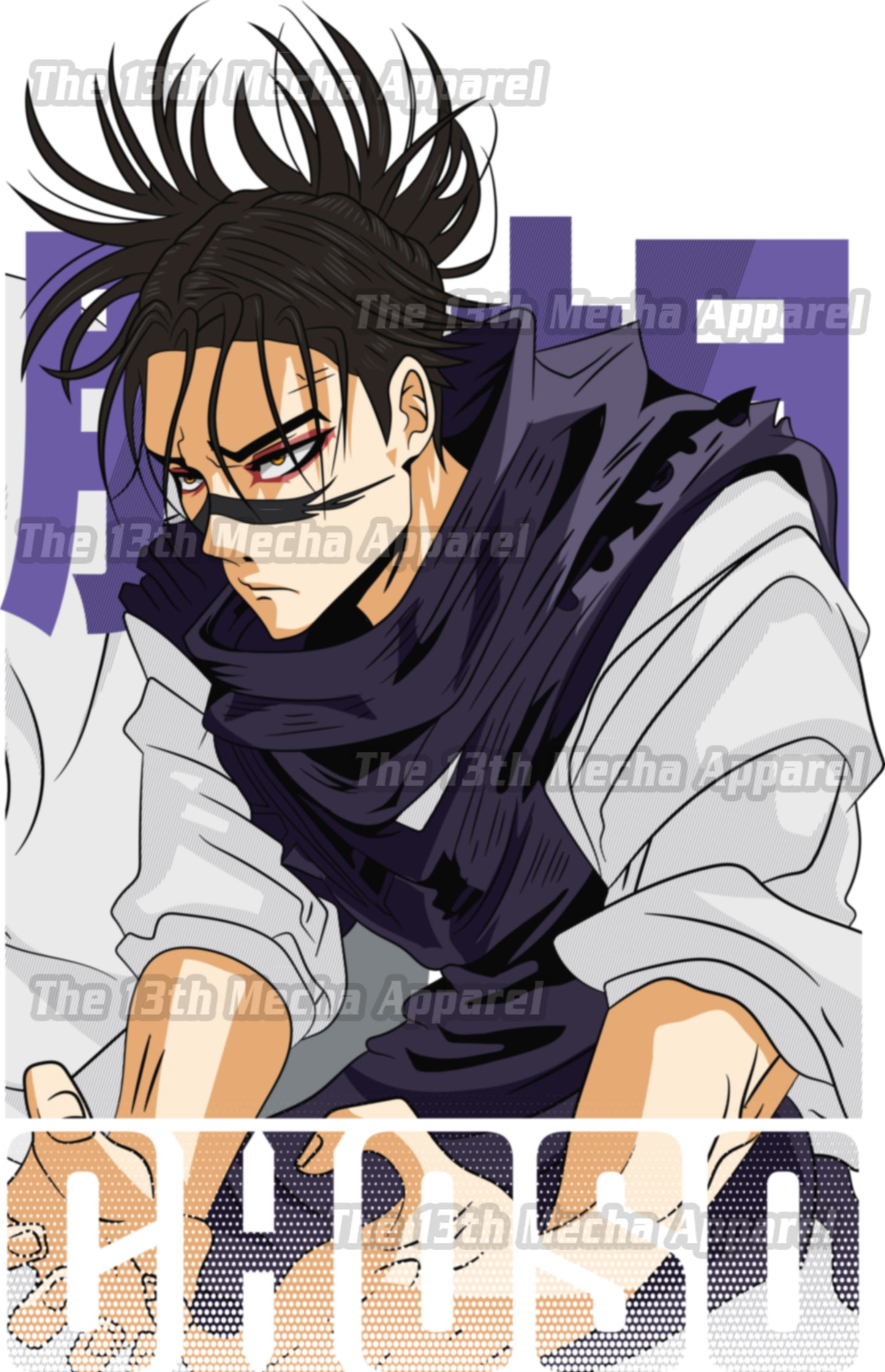 Jujutsu Kaisen - Choso 02 Premium Anime Design, High Quality DTF Print, 100% Cotton Shirt