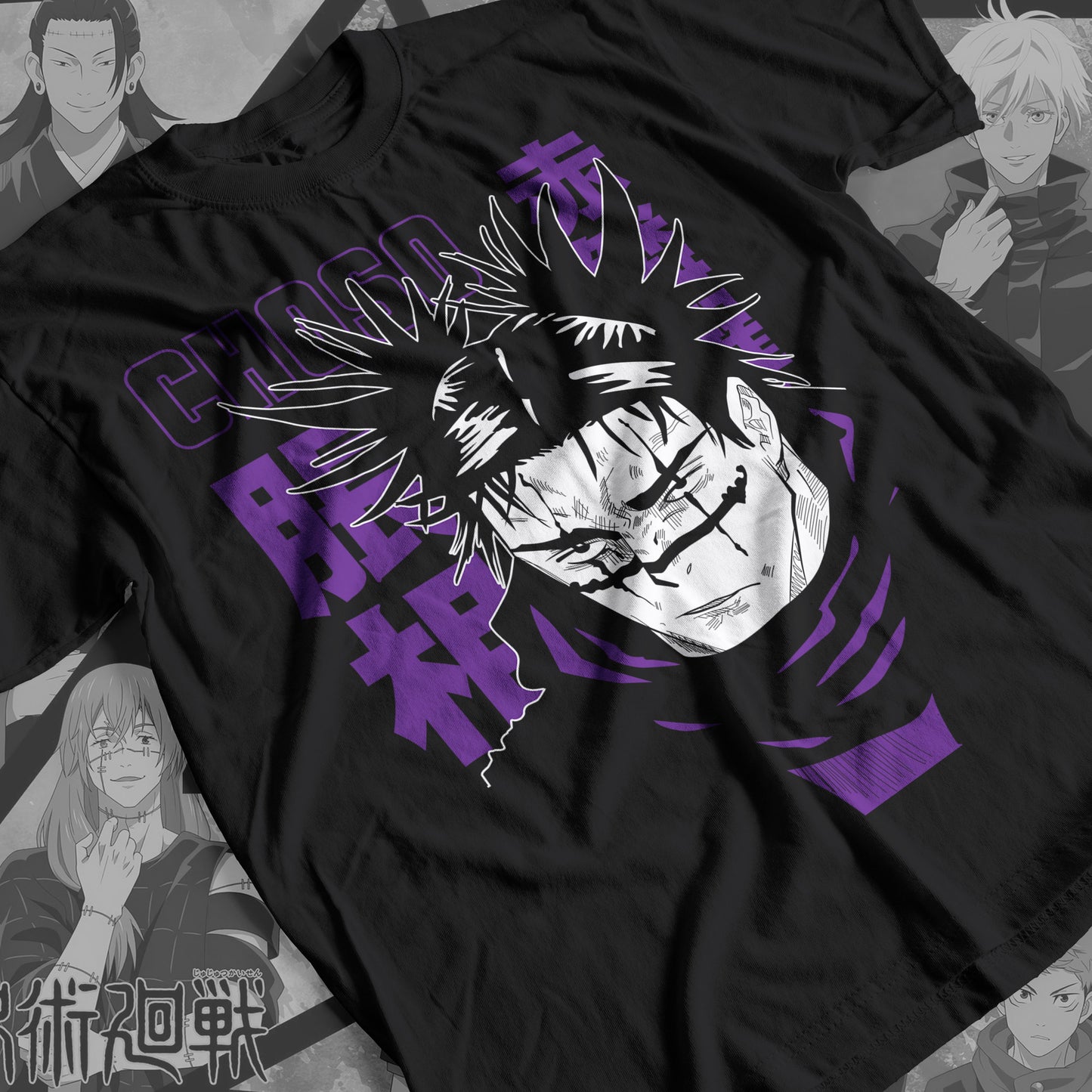 Jujutsu Kaisen - Choso 04 Premium Anime Design, High Quality DTF Print, 100% Cotton Shirt