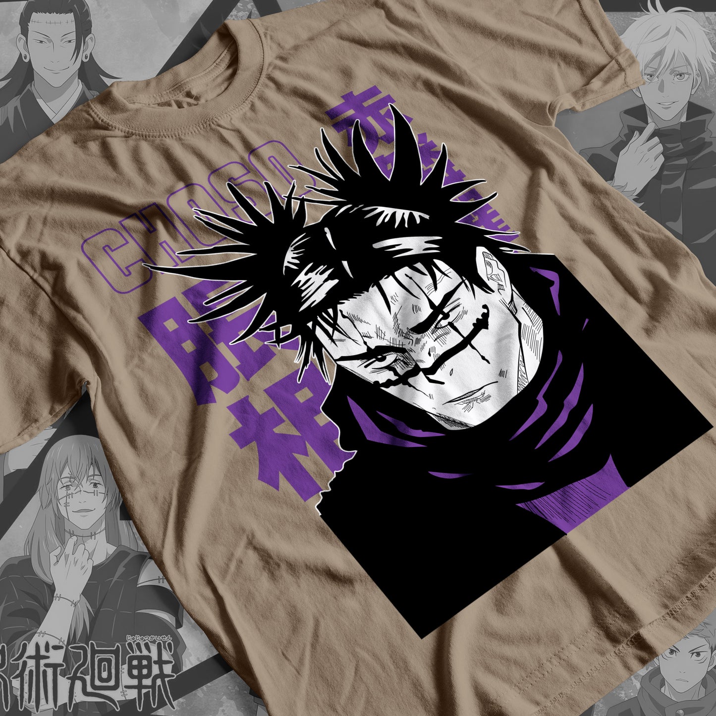 Jujutsu Kaisen - Choso 04 Premium Anime Design, High Quality DTF Print, 100% Cotton Shirt