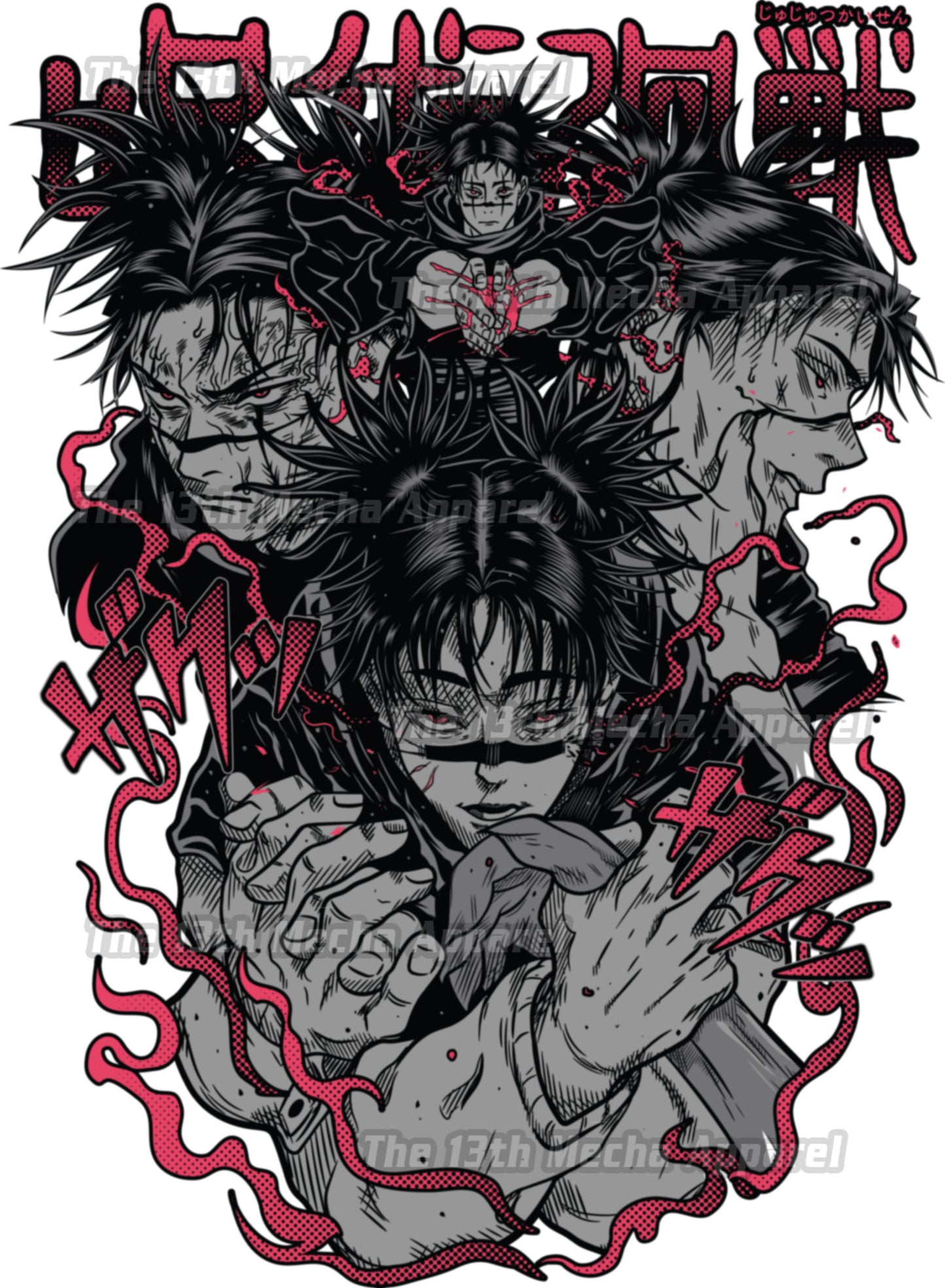 Jujutsu Kaisen - Choso 05 Premium Anime Design, High Quality DTF Print, 100% Cotton Shirt