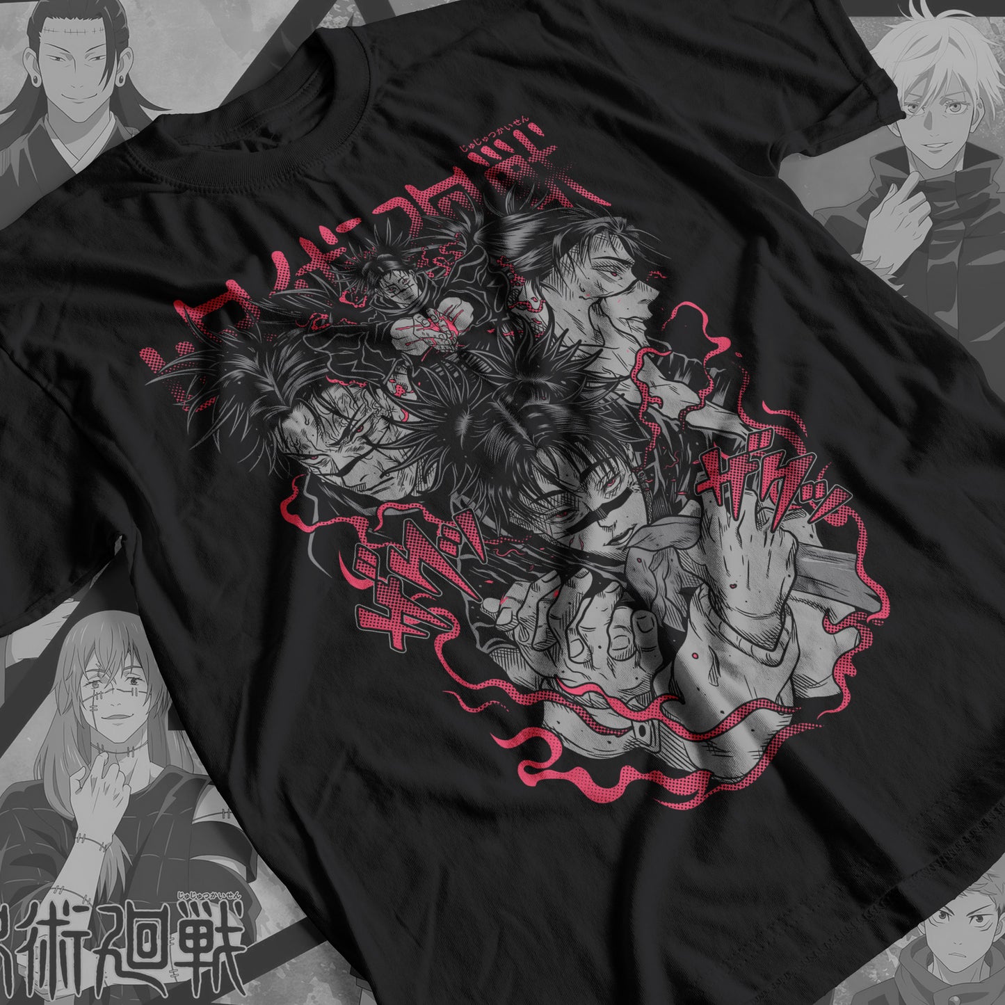 Jujutsu Kaisen - Choso 05 Premium Anime Design, High Quality DTF Print, 100% Cotton Shirt