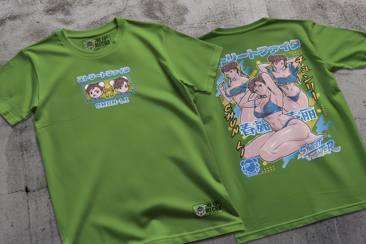 Waifu - Chunli 01 Premium Anime Design, High Quality DTF Print, 100% Cotton Shirt