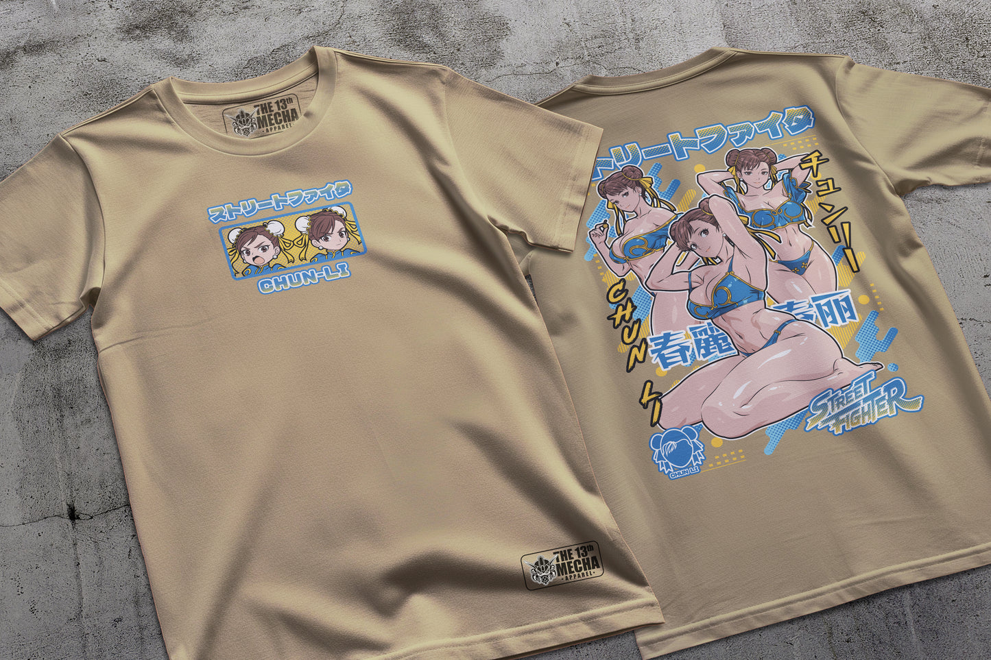Waifu - Chunli 01 Premium Anime Design, High Quality DTF Print, 100% Cotton Shirt