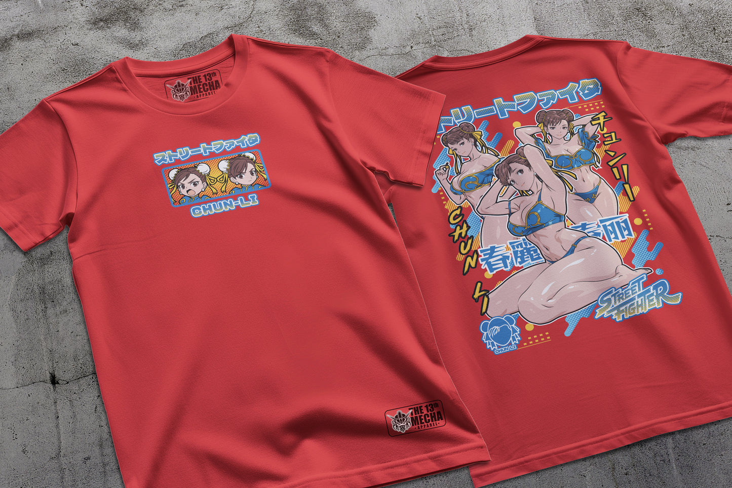 Waifu - Chunli 01 Premium Anime Design, High Quality DTF Print, 100% Cotton Shirt