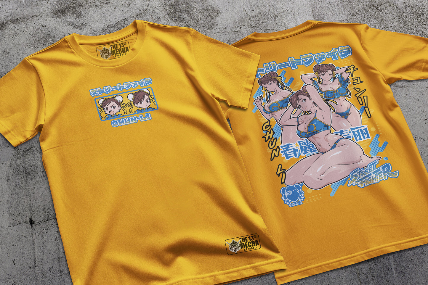 Waifu - Chunli 01 Premium Anime Design, High Quality DTF Print, 100% Cotton Shirt