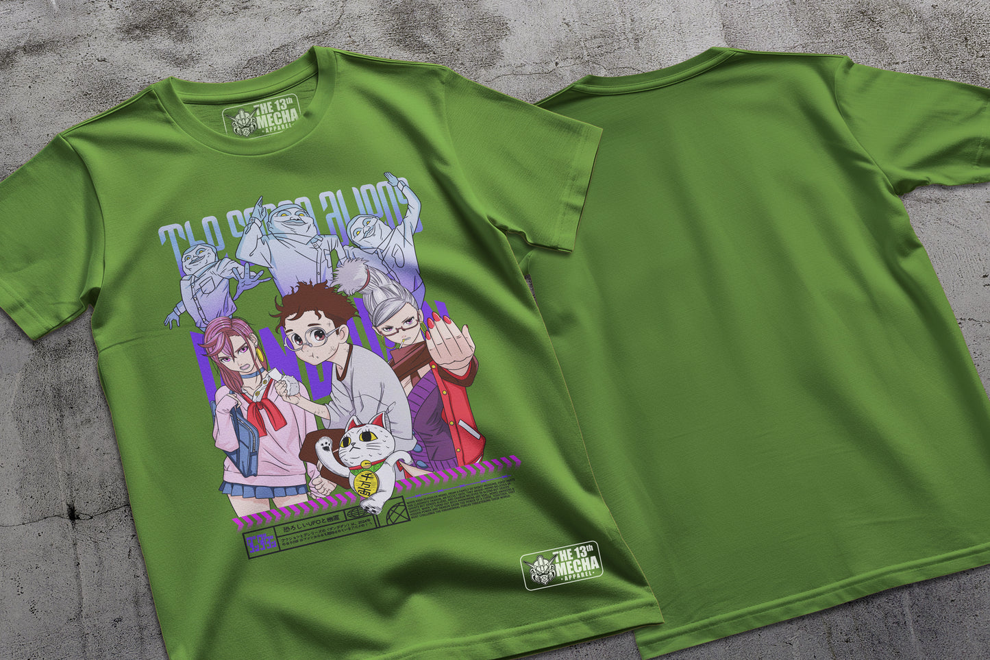 Dan Da Dan 01  Premium Anime Design, High Quality DTF Print, 100% Cotton Shirt