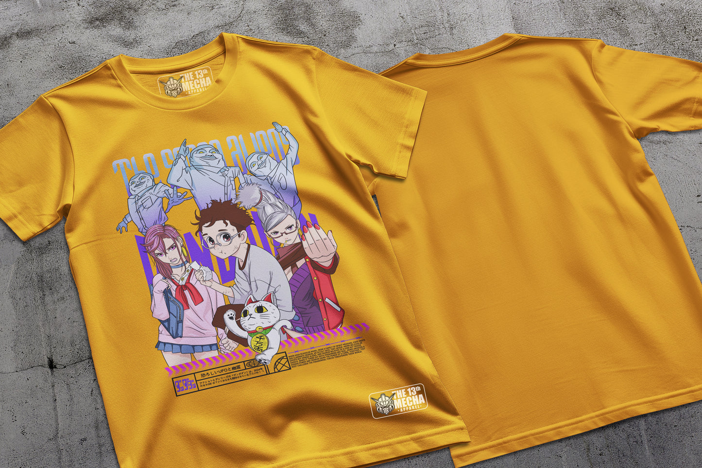 Dan Da Dan 01  Premium Anime Design, High Quality DTF Print, 100% Cotton Shirt
