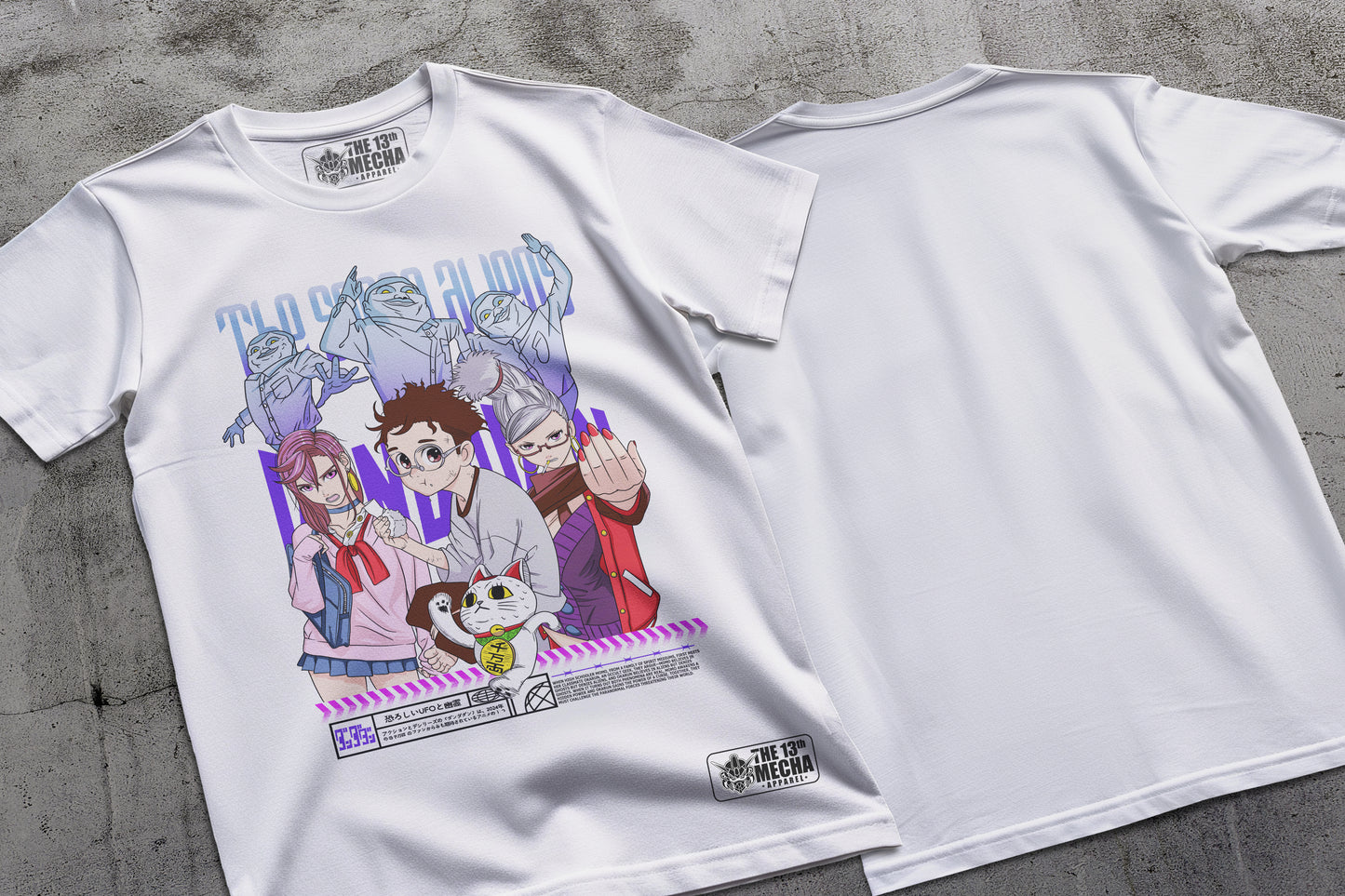 Dan Da Dan 01  Premium Anime Design, High Quality DTF Print, 100% Cotton Shirt