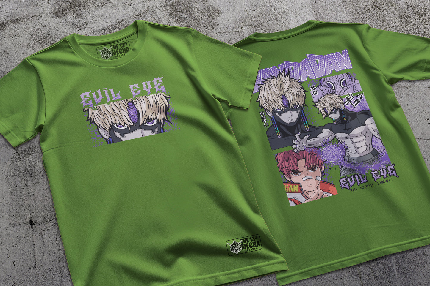 Dandadan - Evil Eye 01  Premium Anime Design, High Quality DTF Print, 100% Cotton Shirt