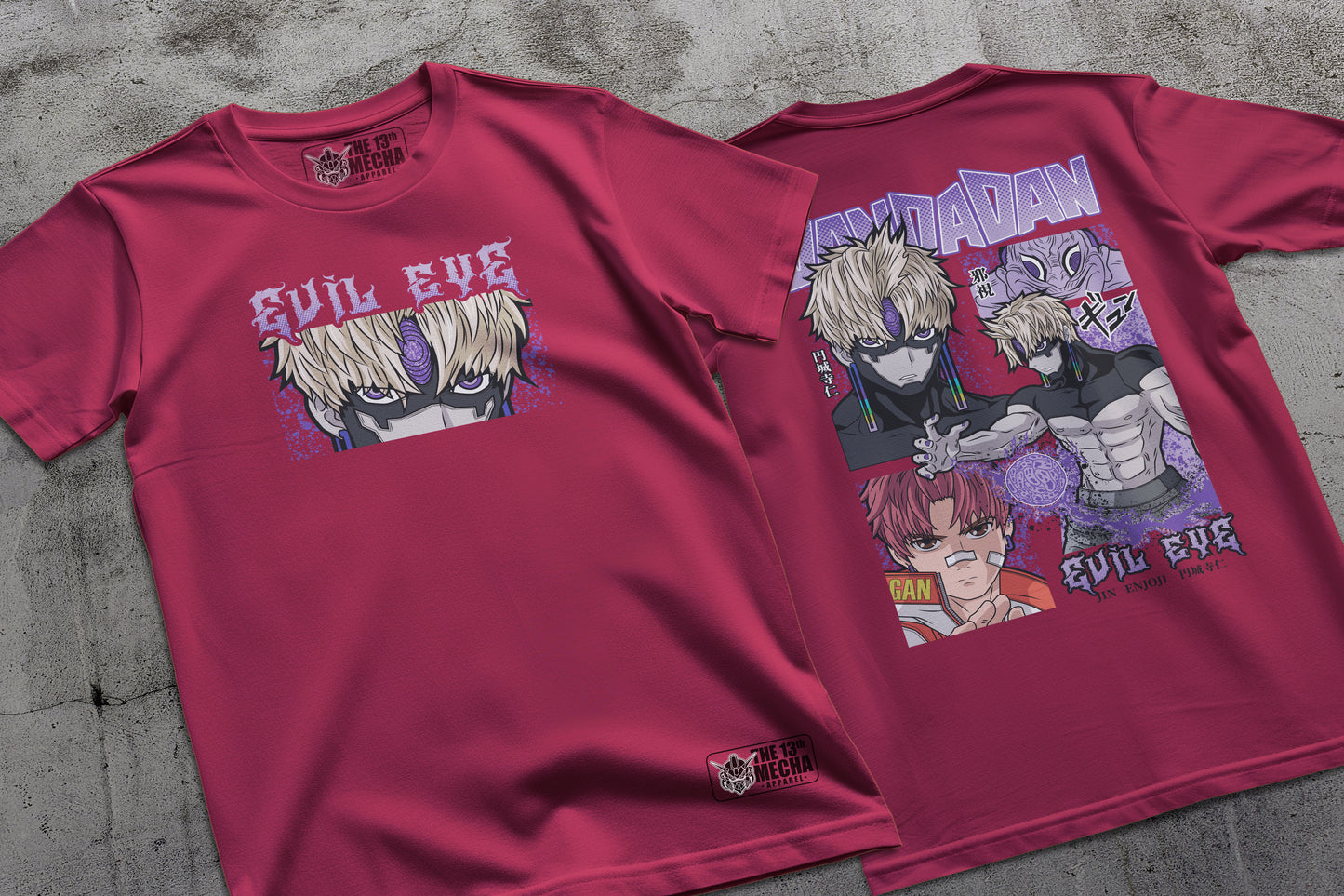 Dandadan - Evil Eye 01  Premium Anime Design, High Quality DTF Print, 100% Cotton Shirt