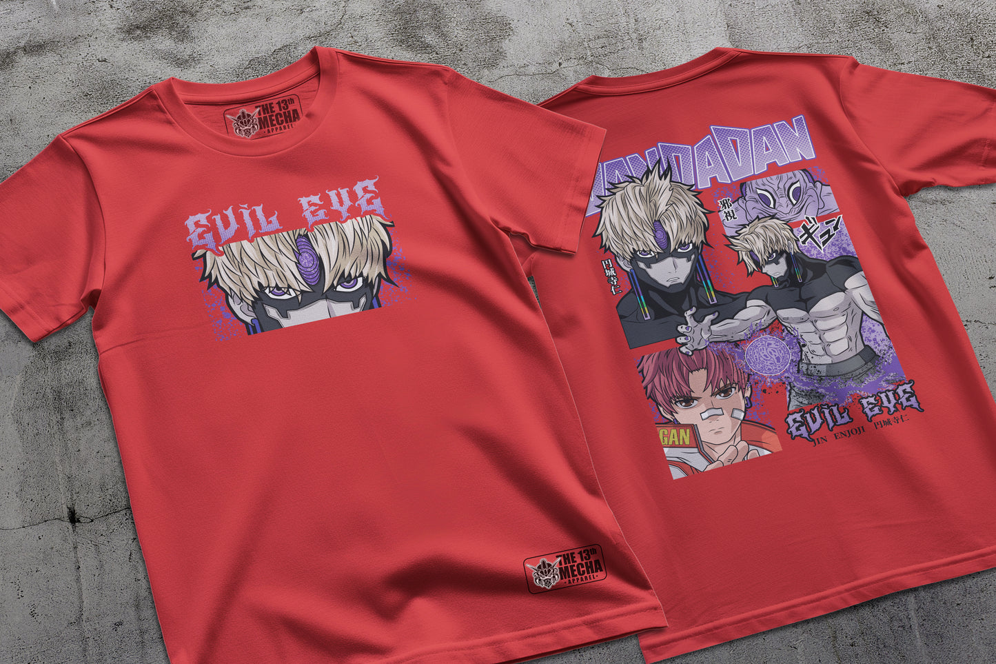 Dandadan - Evil Eye 01  Premium Anime Design, High Quality DTF Print, 100% Cotton Shirt