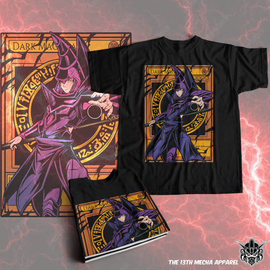 Yu-Gi-Oh! - Dark Magician 03 Premium Anime Design, High Quality DTF Print, 100% Cotton Shirt