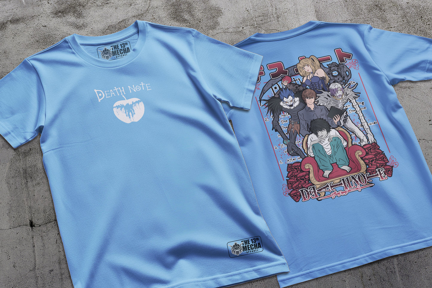 Death Note 01 Premium Anime Design, High Quality DTF Print, 100% Cotton Shirt