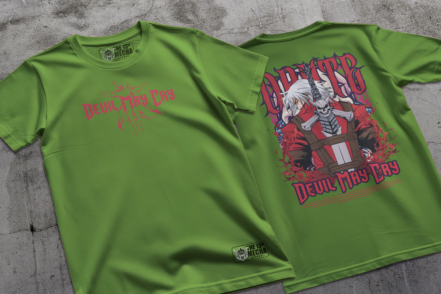 Devil May Cry - Dante 02 Premium Anime Design, High Quality DTF Print, 100% Cotton Shirt