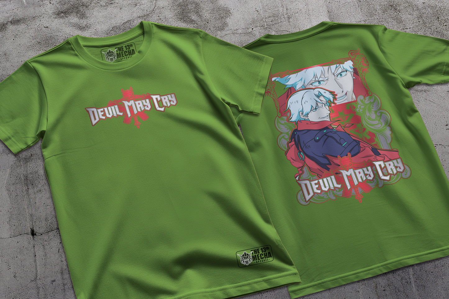 Devil May Cry - Dante 03 Premium Anime Design, High Quality DTF Print, 100% Cotton Shirt