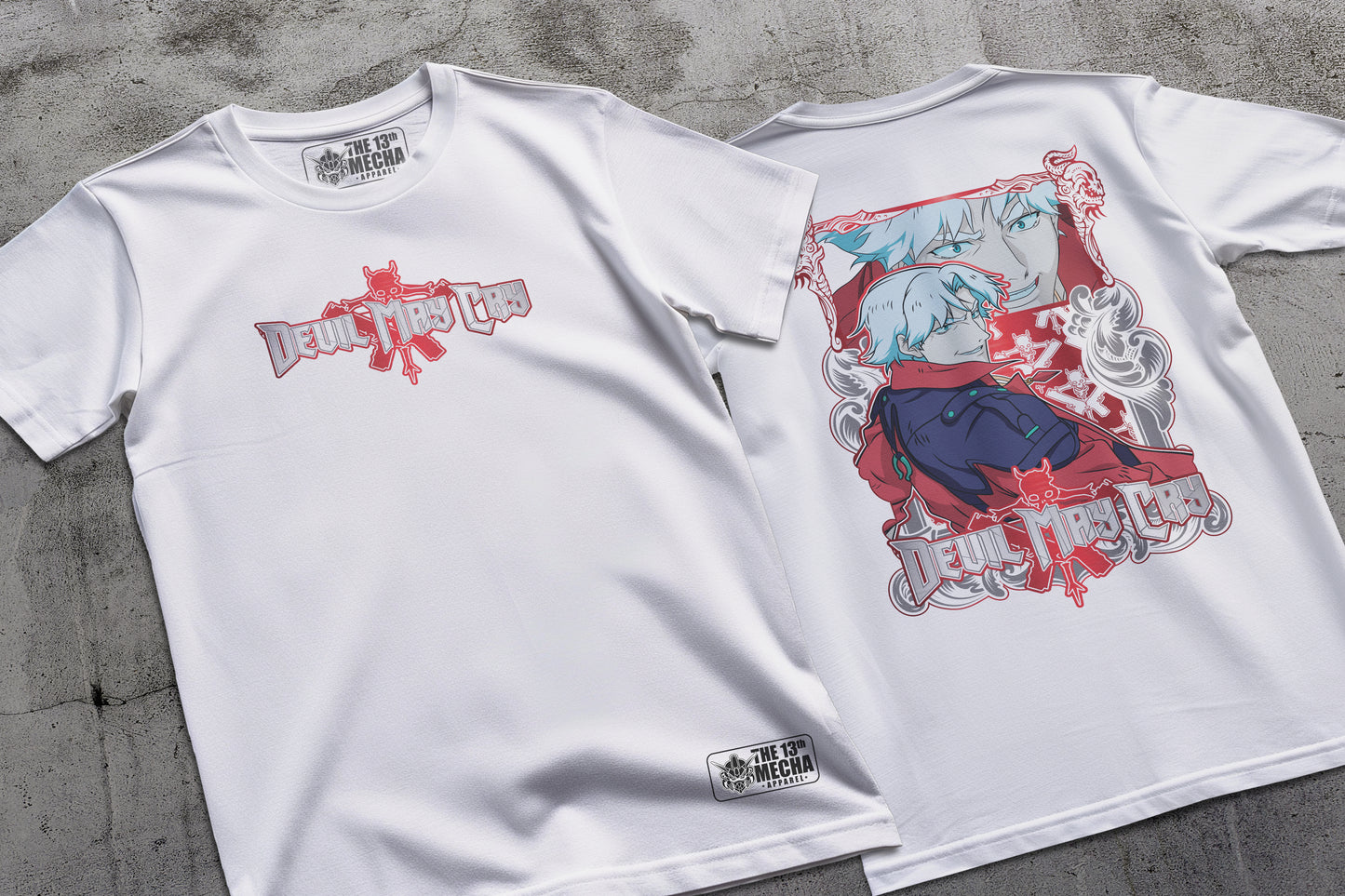 Devil May Cry - Dante 03 Premium Anime Design, High Quality DTF Print, 100% Cotton Shirt