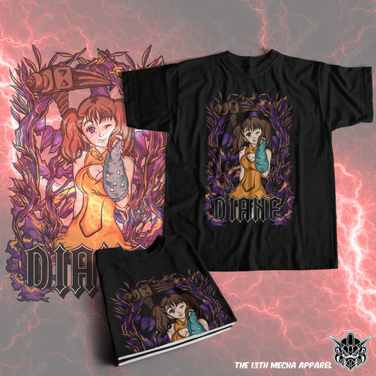 7 Deadly Sins Serpent Sin of Envy - Diane 02 Premium Anime Design, High Quality DTF Print, 100% Cotton Shirt