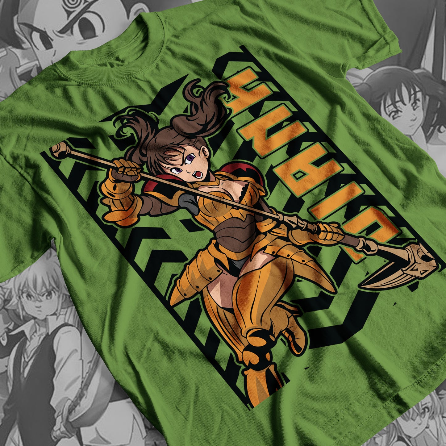 7 Deadly Sins Serpent Sin of Envy - Diane 03 Premium Anime Design, High Quality DTF Print, 100% Cotton Shirt