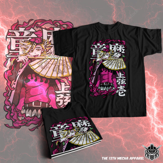 Demon Slayer - Doma 03 Premium Anime Design, High Quality DTF Print, 100% Cotton Shirt