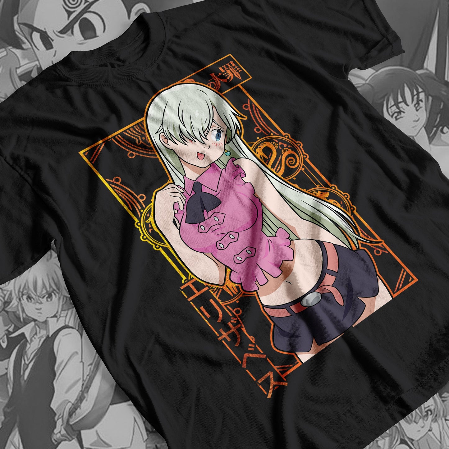7 Deadly Sins Goddess - Elizabeth Liones 01 Premium Anime Design, High Quality DTF Print, 100% Cotton Shirt