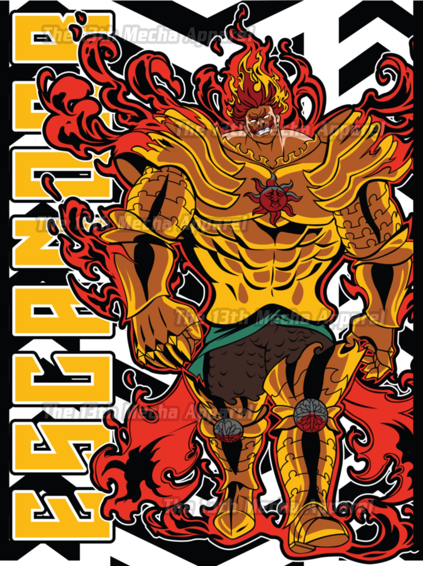 7 Deadly Sins Lion Sin of Pride - Escanor 03 Premium Anime Design, High Quality DTF Print, 100% Cotton Shirt