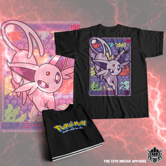 Pokemon - Espeon 01 Premium Anime Design, High Quality DTF Print, 100% Cotton Shirt
