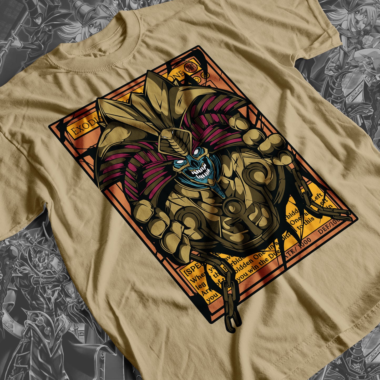 Yu-Gi-Oh! - Exodia 02 Premium Anime Design, High Quality DTF Print, 100% Cotton Shirt