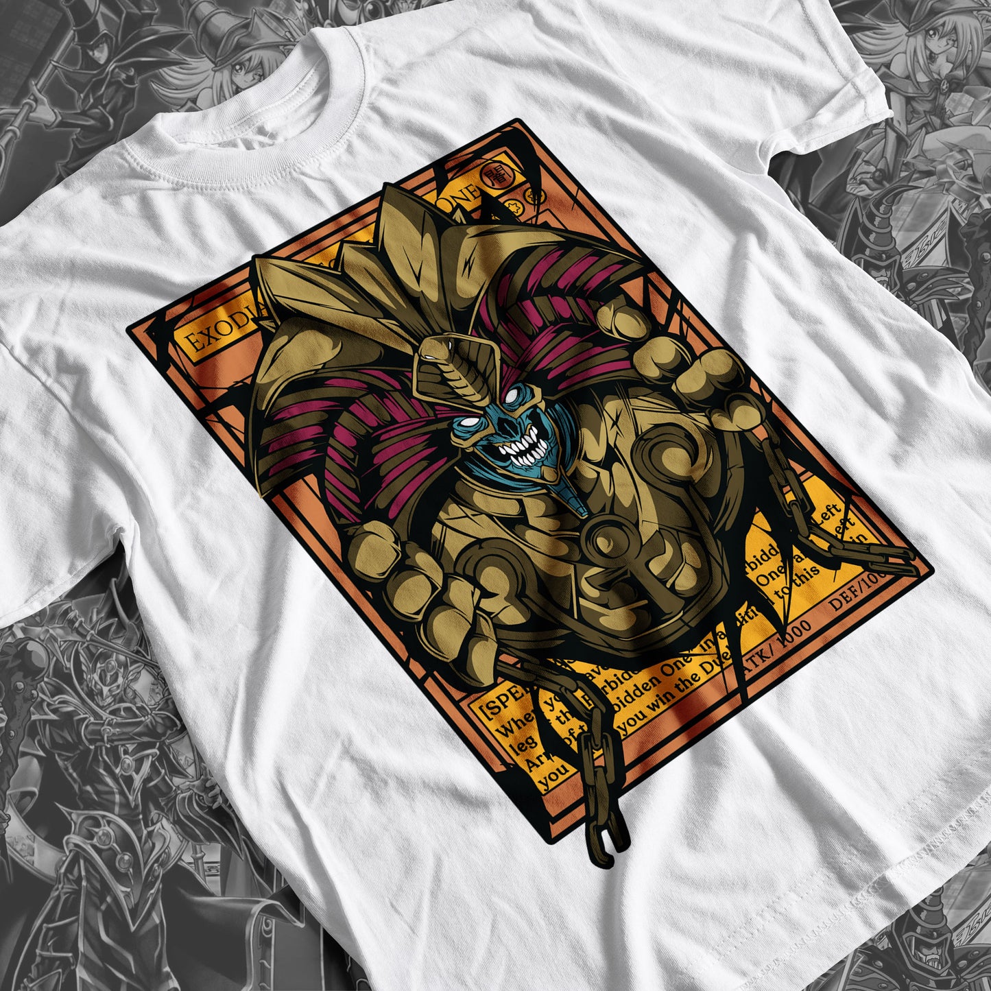 Yu-Gi-Oh! - Exodia 02 Premium Anime Design, High Quality DTF Print, 100% Cotton Shirt