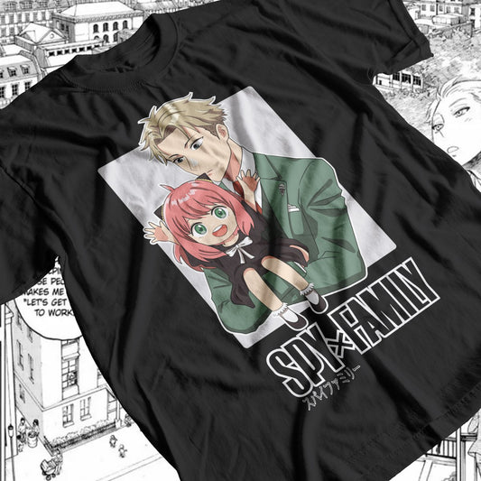 Spy x Family - FAM 05 Premium Anime Design, High Quality DTF Print, 100% Cotton Shirt